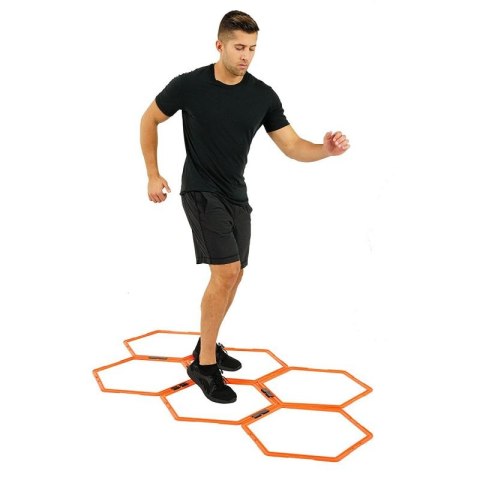 Koła koordynacyjne łączone Hexa hoops 6szt. Yakimasport 100268 Yakimasport