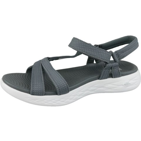 Sandały Skechers On The Go 600 15316-CHAR szare Skechers