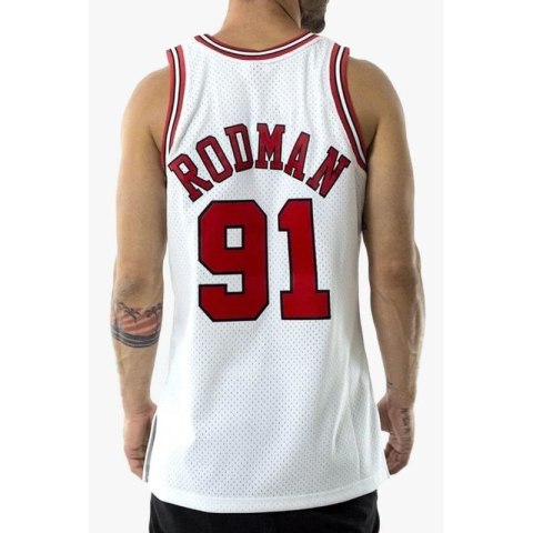 Koszulka Mitchell & Ness Chicago Bulls NBA Swingman Jersey Bulls 97-98 Dennis Rodman M SMJYAC18079-CBUWHIT97DRDN Mitchell & Ness