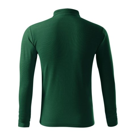 Koszulka polo Malfini Pique Polo LS M MLI-221D3 dark green Malfini