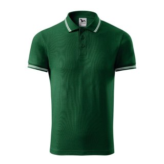 Koszulka polo Malfini Urban M MLI-219D3 dark green Malfini