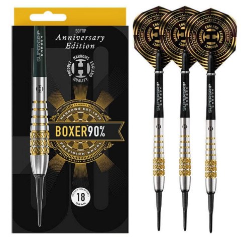 Rzutki Harrows BOXER BOMB 90% 50th ANNIVERSARY EDITION softip Harrows