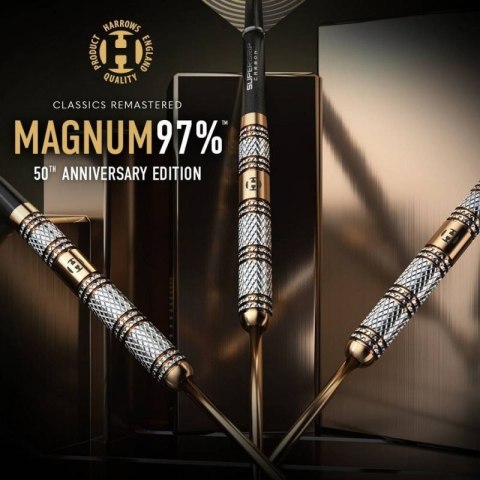 Rzutki Harrows Magnum 97% 50th Anniversary Edition steeltip