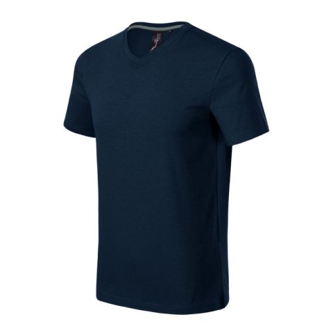 Koszulka Malfini Action V-neck M MLI-70002 granatowy Malfini