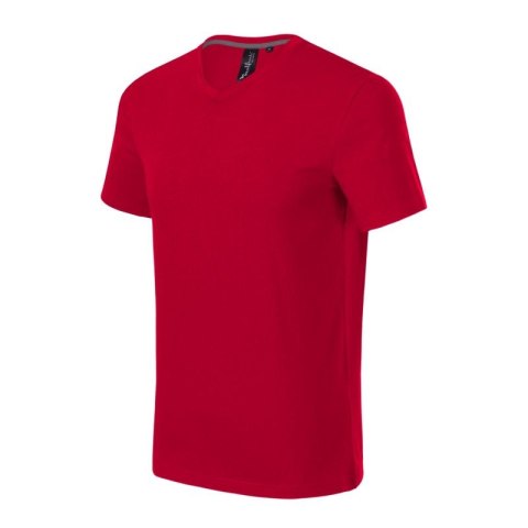 Koszulka Malfini Action V-neck M MLI-70071 formula red Malfini