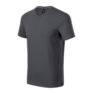 Koszulka Malfini Action V-neck M MLI-70083 light anthracite Malfini