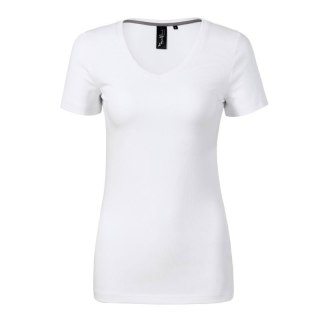 Koszulka Malfini Action V-neck W MLI-70100 biały Malfini