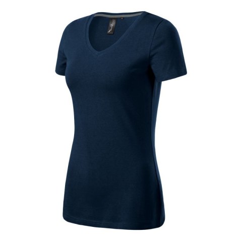 Koszulka Malfini Action V-neck W MLI-70102 granatowy Malfini