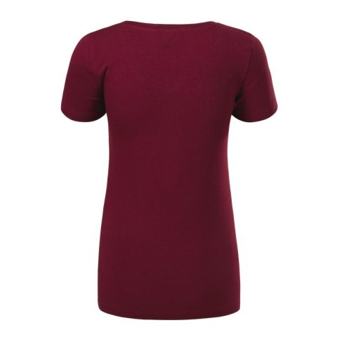 Koszulka Malfini Action V-neck W MLI-70186 garnet Malfini