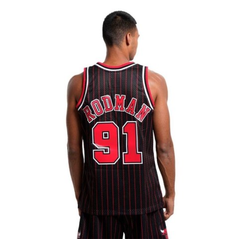 Koszulka Mitchell & Ness Chicago Bulls NBA Swingman Alternate Jersey Bulls 95 Dennis Rodman M SMJYGS18150-CBUBLCK95DRD Mitchell & Ness