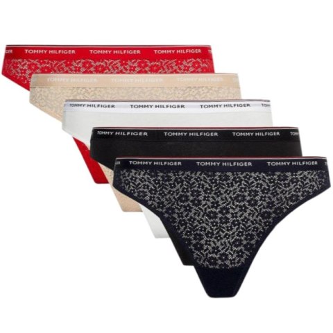 Bielizna Tommy Hilfiger 5-Pack Thong W UW0UW04995 Tommy Hilfiger