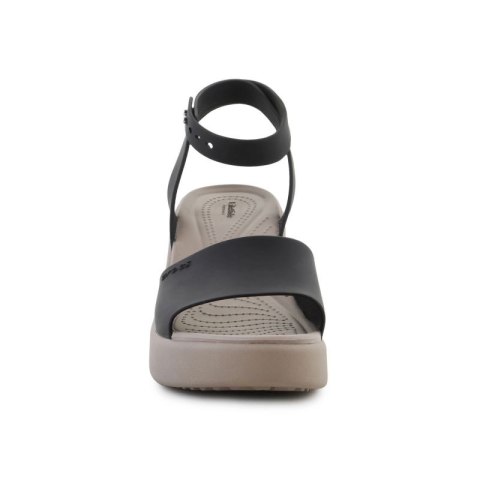 Sandały Crocs Brooklyn Ankle Strap Wedge W 209406-07H Crocs