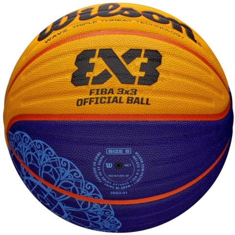 Piłka do koszykówki Wilson FIBA 3X3 Paris 2024 Replica Ball WZ3015001XB Wilson