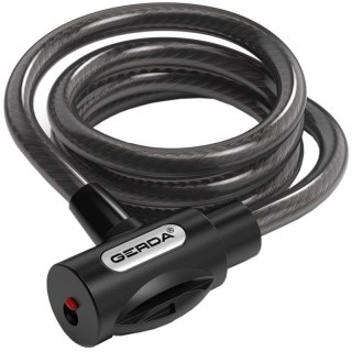 Zapięcie rowerowe Gerda linka , korpus okrągły, osłona klucza Flex 1200/8V OSFL012000806V2XP Inny