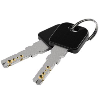 Zapięcie rowerowe Gerda pętla, korpus okrągły, Flex 650/12T OSFL006501206T2XP Inny