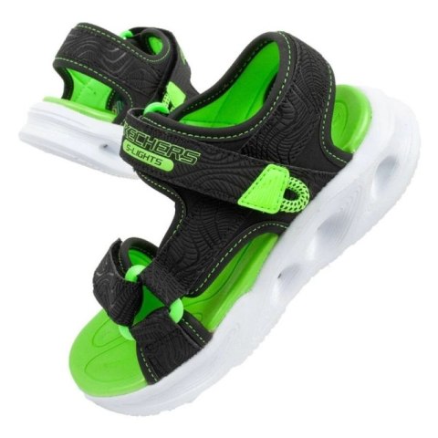 Sandały Skechers Jr 401673L/BKLM Skechers