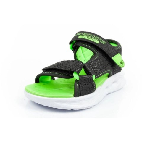 Sandały Skechers Jr 401673L/BKLM Skechers
