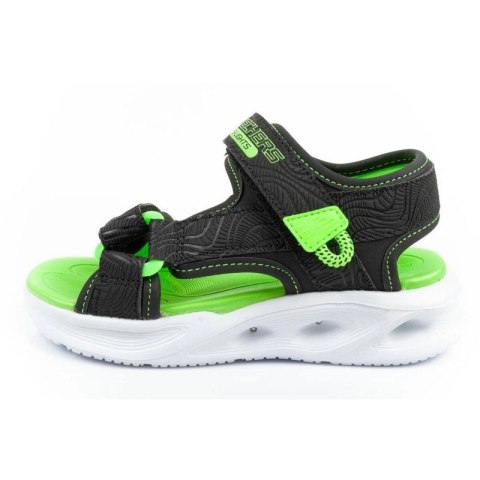 Sandały Skechers Jr 401673L/BKLM Skechers