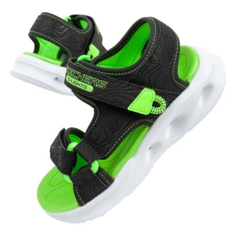 Sandały Skechers Jr 401673L/BKLM Skechers