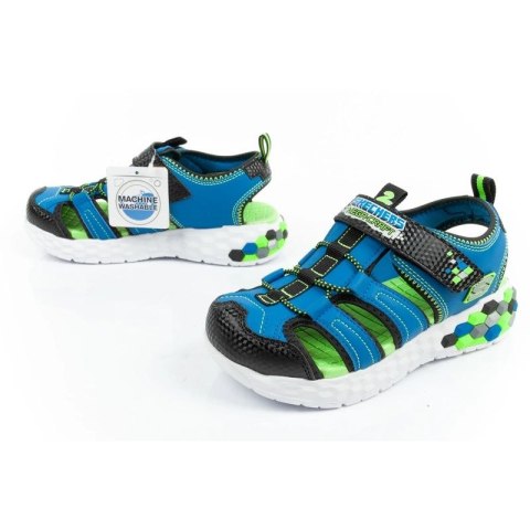 Sandały Skechers Jr 402213L/BBLM Skechers
