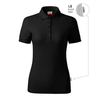 Koszulka polo Malfini Reserve W MLI-R23LB czarny Malfini