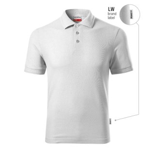 Koszulka polo męska Reserve (biały (brand label)) Malfini