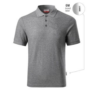 Koszulka polo męska Reserve (ciemnoszary melanż (brand label))