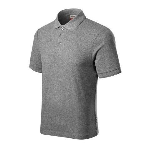 Koszulka polo męska Reserve (ciemnoszary melanż (brand label))