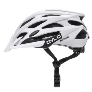 Kask rowerowy Meteor Ovlo L 58-61 cm biały