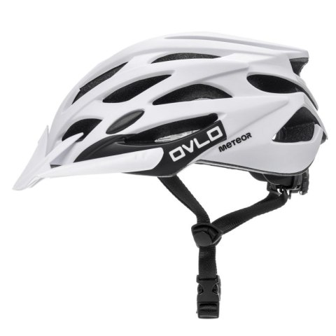 Kask rowerowy Meteor Ovlo L 58-61 cm biały