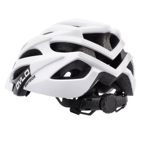 Kask rowerowy Meteor Ovlo L 58-61 cm biały