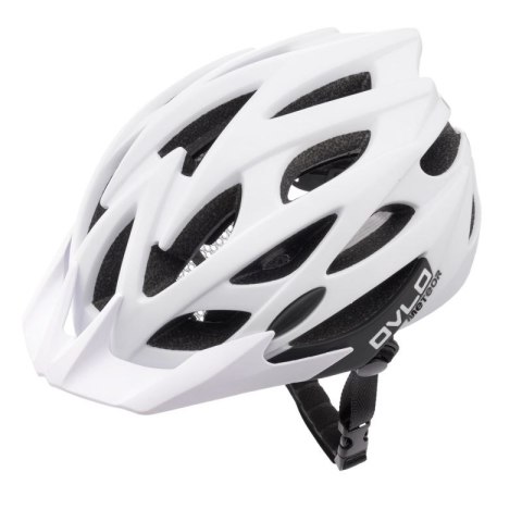 Kask rowerowy Meteor Ovlo S 16859 52-56 cm biały Meteor