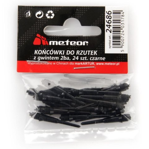 Końcówki do darta Meteor 24 szt. Meteor