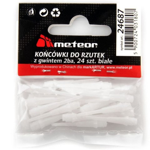 Końcówki do darta Meteor 24 szt. Meteor