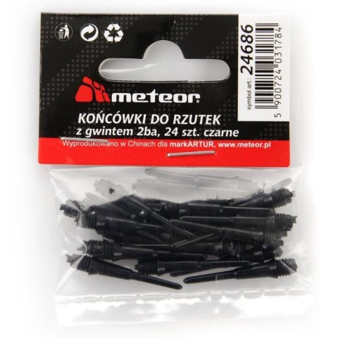 Końcówki do darta Meteor 24 szt. Meteor