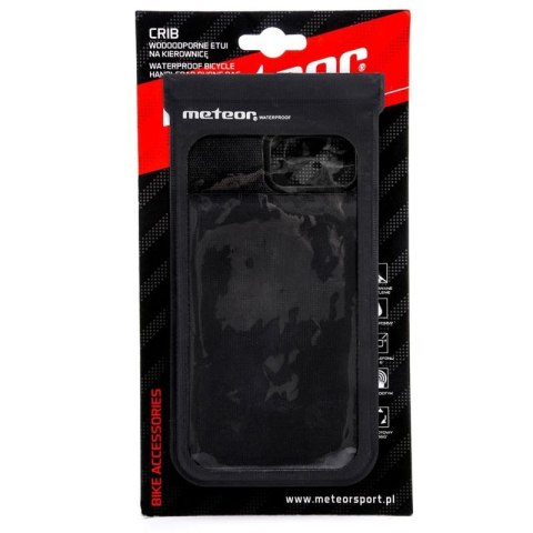 Wodoodporne etui rowerowe na telefon Meteor Crib 23795 Meteor