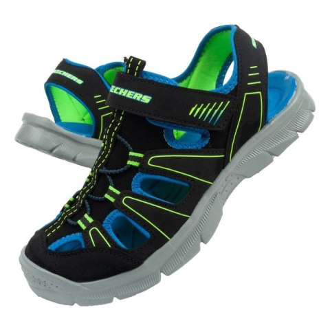 Sandały Skechers Jr 406520L/BBLM Skechers