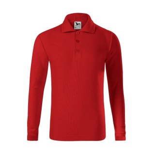 Koszulka polo Malfini Pique Polo LS Jr MLI-24107 czerwony Malfini