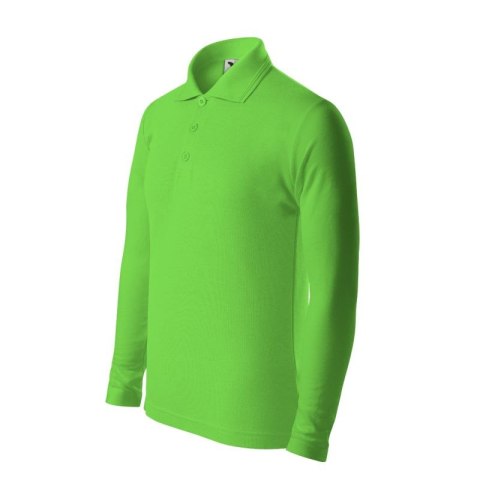 Koszulka polo Malfini Pique Polo LS Jr MLI-24192 green apple Malfini