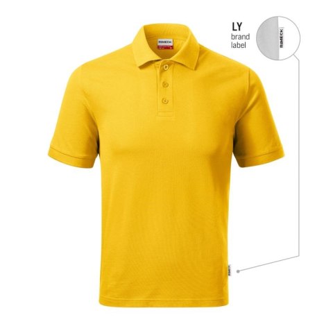 Koszulka polo Malfini Resist Heavy Polo M MLI-R20LY żółty Malfini