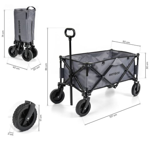 Wózek transportowy składany Meteor 16906 Meteor