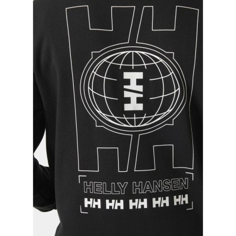 Bluza Helly Hansen z kapturem Core Graphic Sweat Hoodie M 53924 993 Helly Hansen