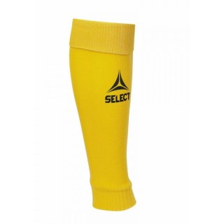 Getry piłkarskie bez stopy SELECT Elite Tube żółe Select