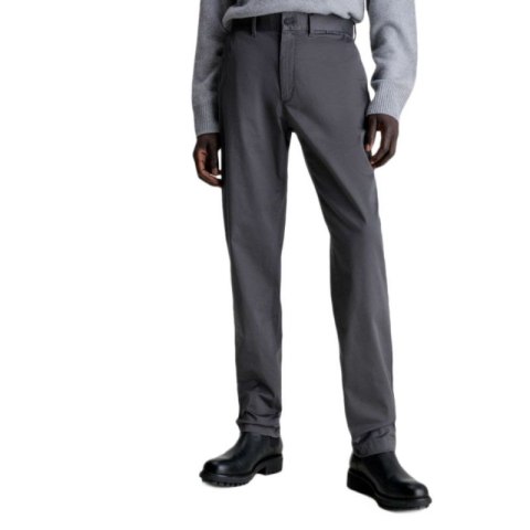 Spodnie Calvin Klein Chino Satin Stretch Slim M K10K110963 Calvin Klein