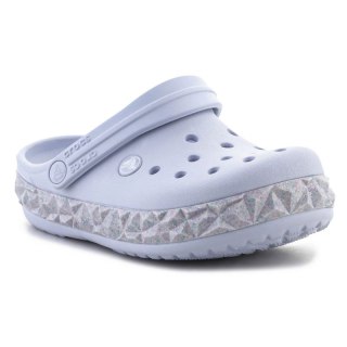 Klapki Crocs Crockband Geometric Glitter Band Clog Jr 210134-5AF Crocs