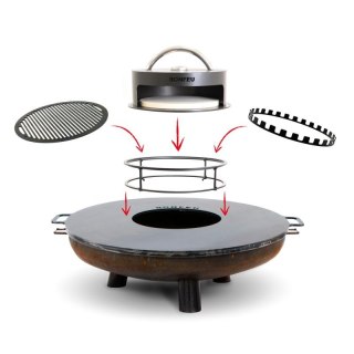 Palenisko ogrodowe Bonfeu Bonbowl Plus Ø60 FH3.600 Bonfeu