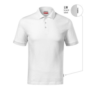 Koszulka polo męska Resist Heavy Polo (biały 00 (brand label)) Malfini