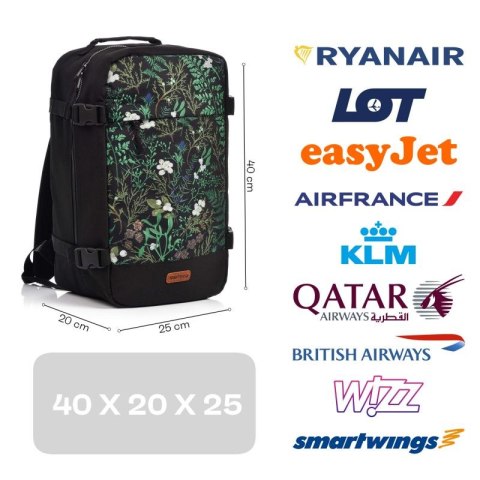 Plecak kabinowy Meteor Hermod 20 l Verdant 16878 Meteor