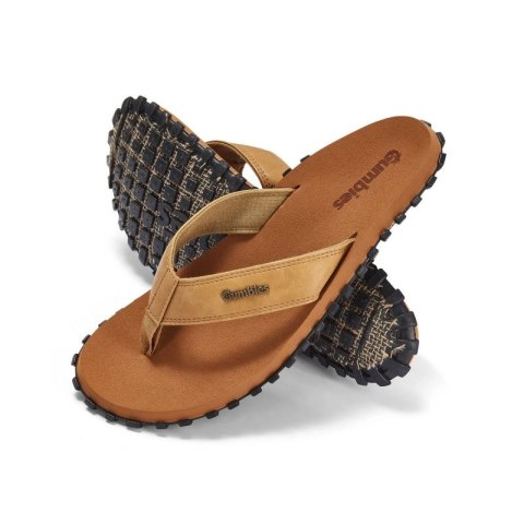 Japonki Gumbies Vegovert Flip-Flops Unisex Tan M GU-FFVEG128 Gumbies