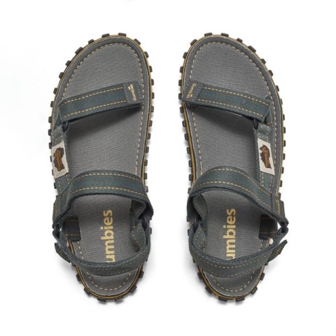 Sandały Gumbies Tracker Racker Sandals Grey M GU-SATRA013 Hummel